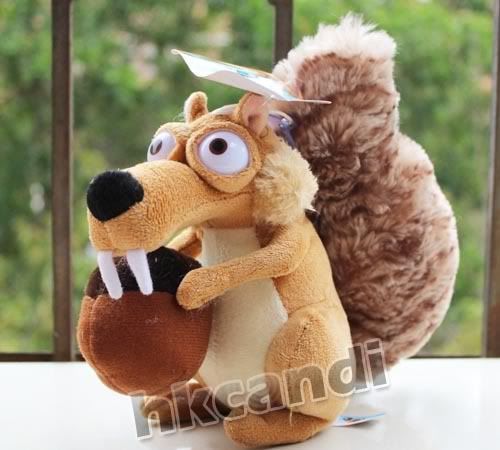 squirrel from ice age stuffed animal