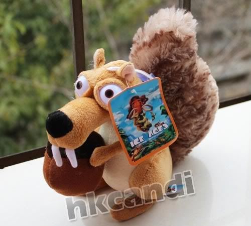 squirrel from ice age stuffed animal