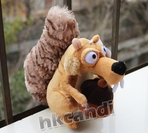 squirrel from ice age stuffed animal