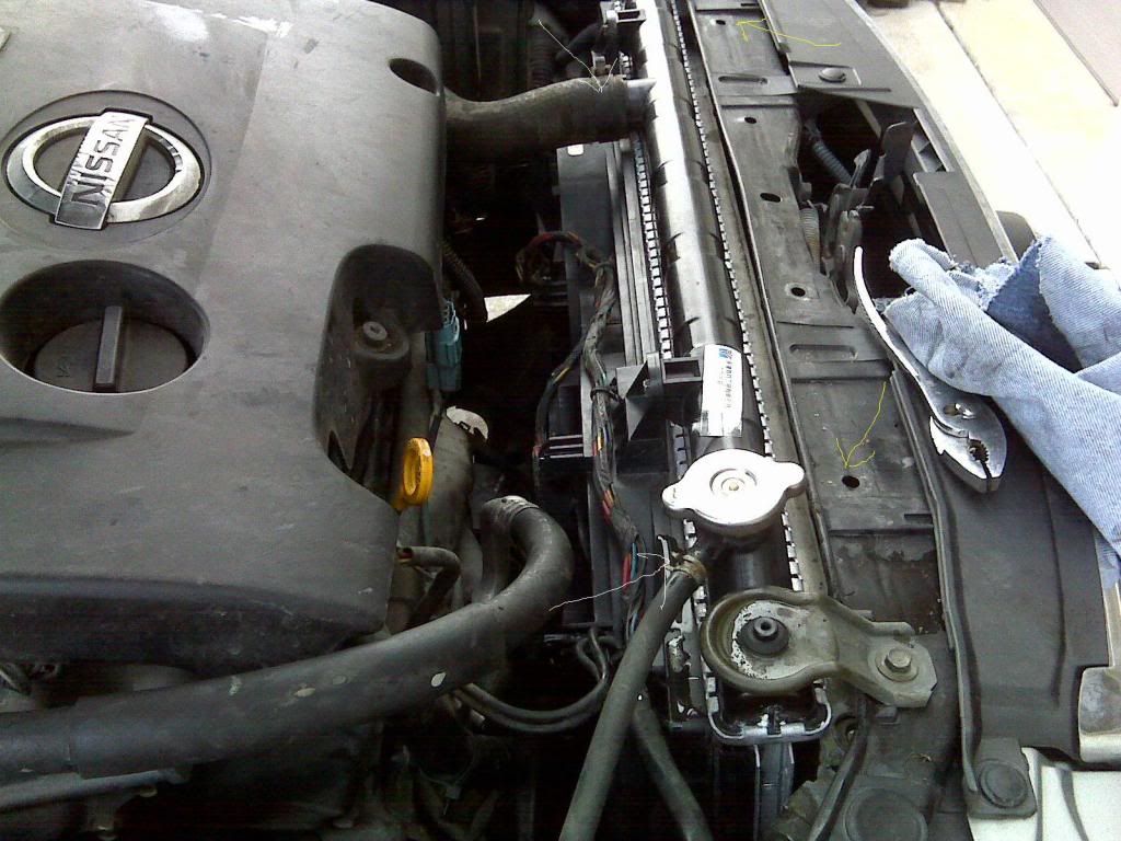 2005 nissan altima radiator replacement