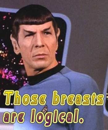 pendulous breasts photo: Spock Breasts SpockBreasts.jpg