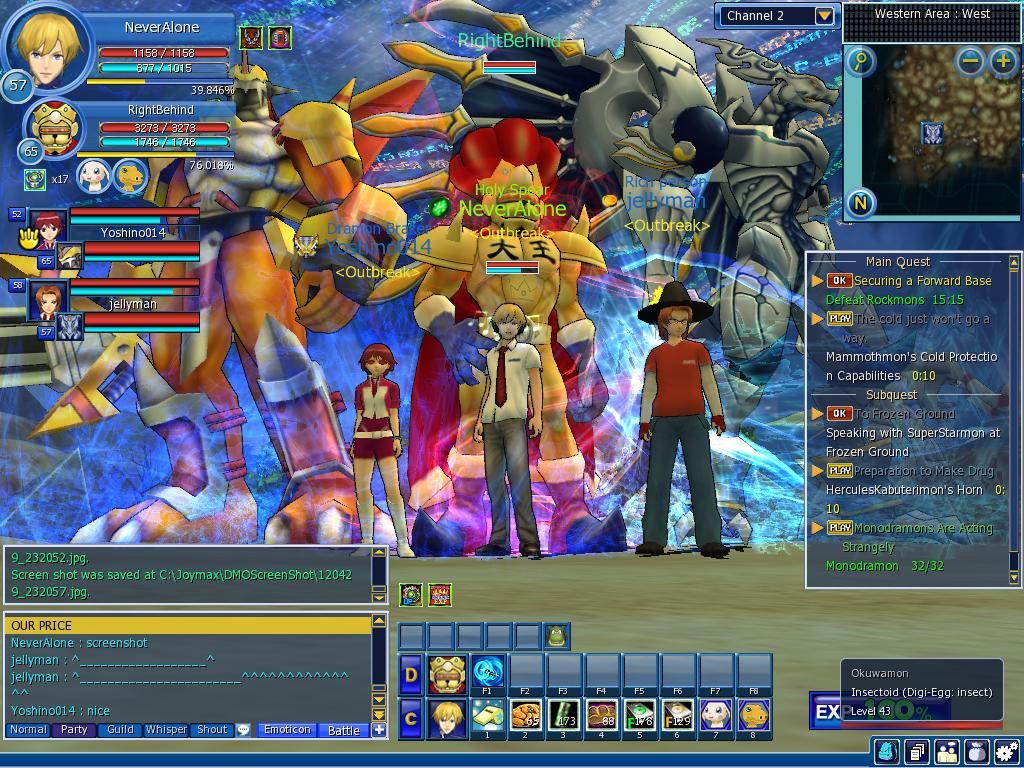 Digimon Masters Online.