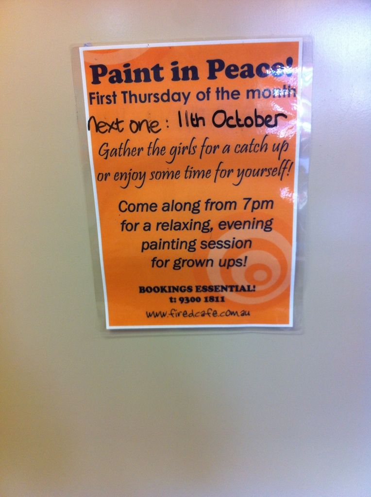 Fired! Ceramic Cafe Pottery Cafe, Perth Blog Reviews Buggybuddys