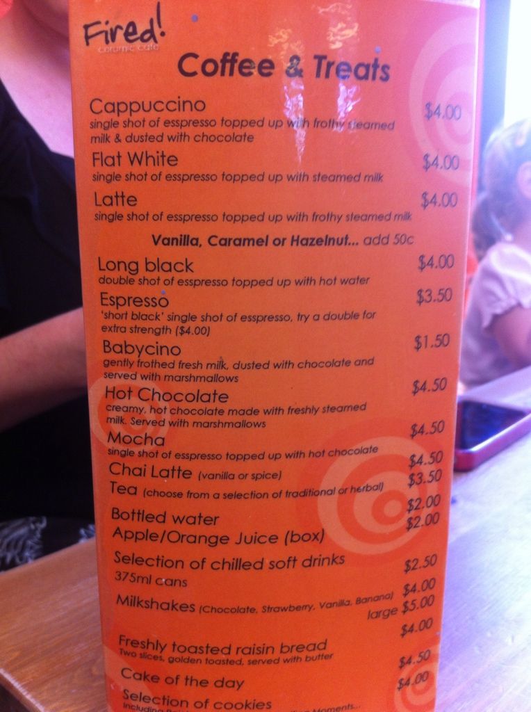 Fired! Ceramic Cafe Pottery Cafe, Perth Blog Reviews Buggybuddys