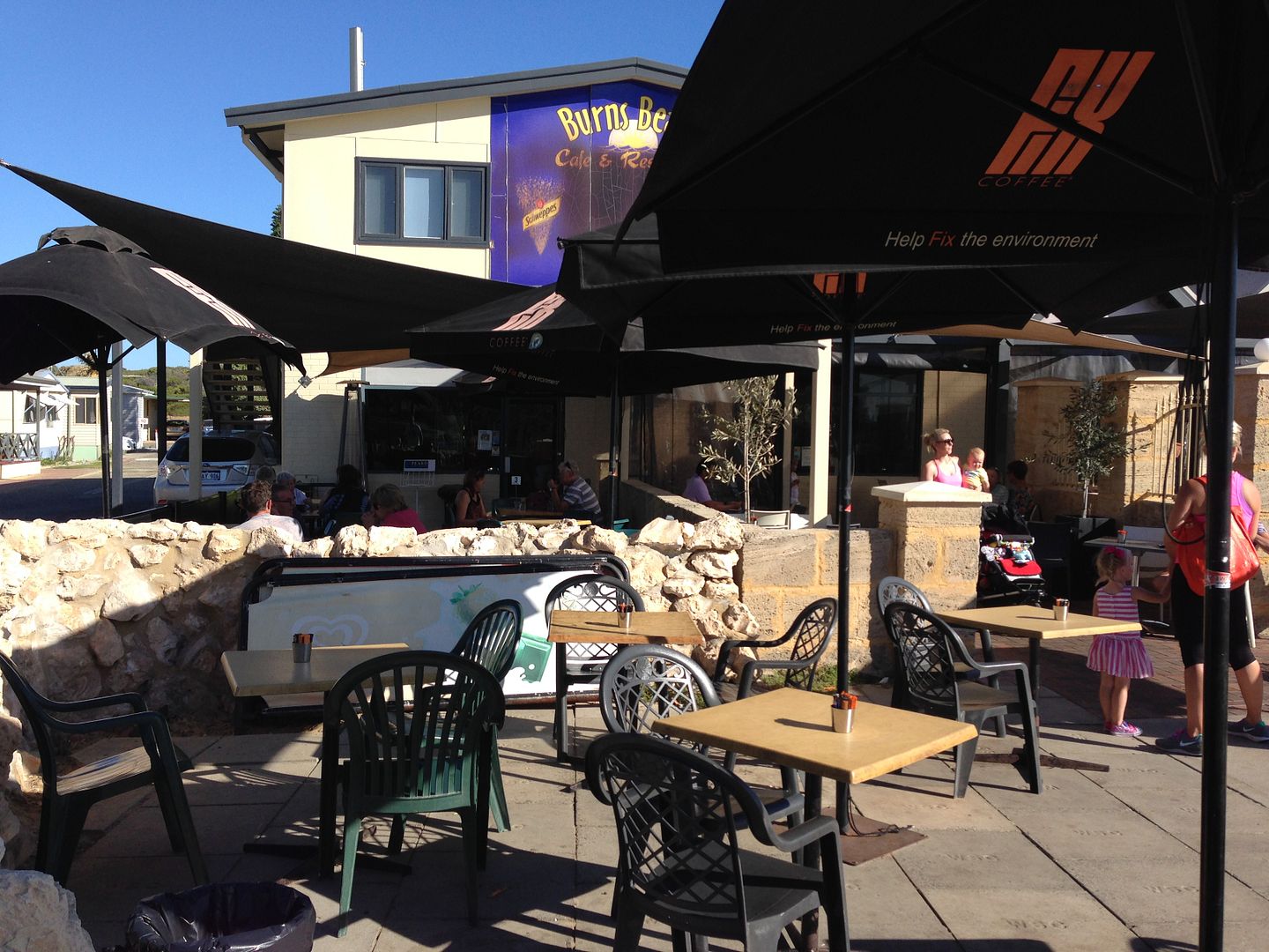 Burns Beach Cafe, Burns Beach Blog Reviews Buggybuddys