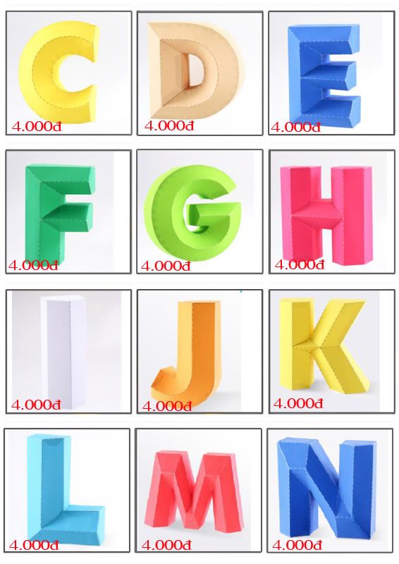 Bán mô hình giấy 3D chưa thành phẩm với 3,000 mẫu. - 8