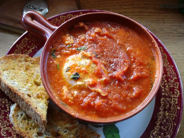 Baked eggs