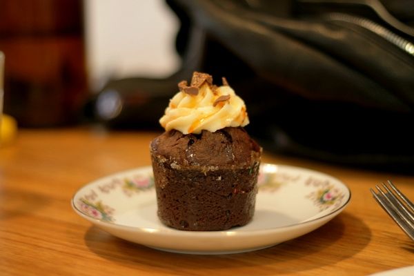 choc hazelnut friand