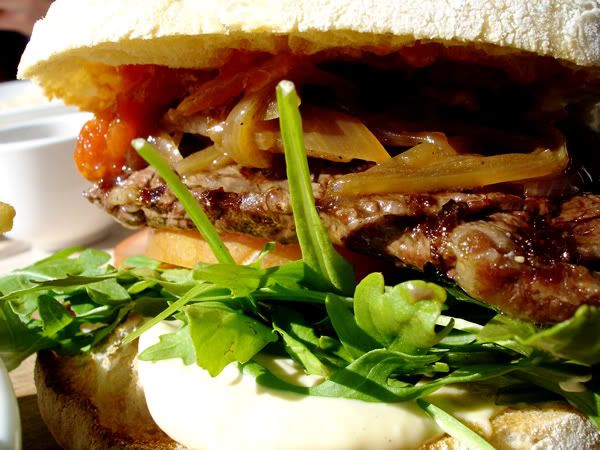 Steak burger