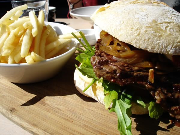 Steak burger