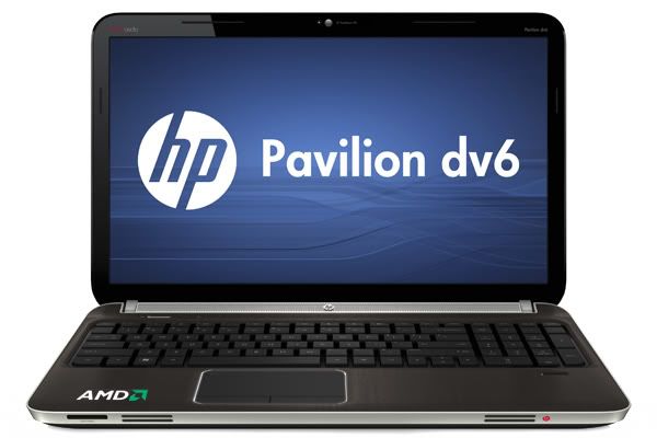 hp dv6 by AMD