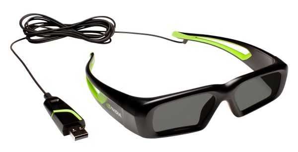 nvidia connected 3d modality glasses