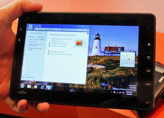 Viliv X70 Windows 7