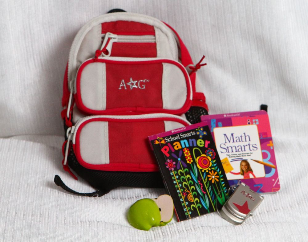 american girl school backpack