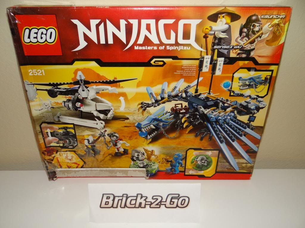 LEGO Lightning Dragon Ninjago 2521 Limited Edition eBay