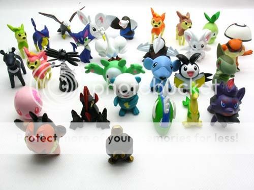 2012 Newest Set of 29P 4 6CM Fifth Generation Pokemon Figure Figures 