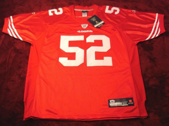 49ers patrick willis jersey